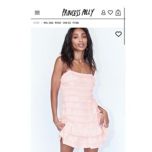 Pink Molina Mini Dress